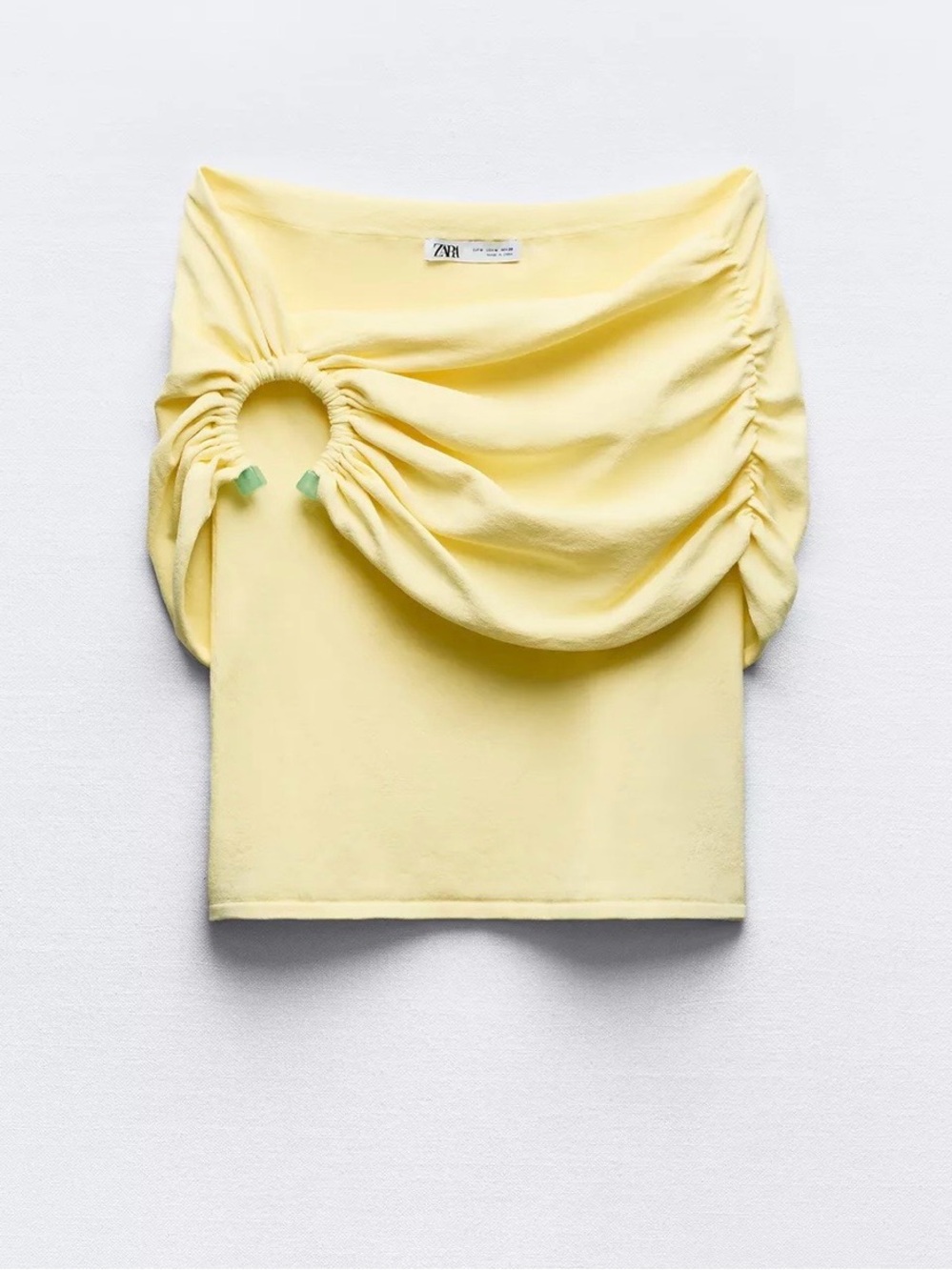 OFF-THE-SHOULDER BASIC KNIT TOP